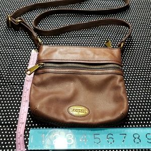 Fossil small soft leather crossbody